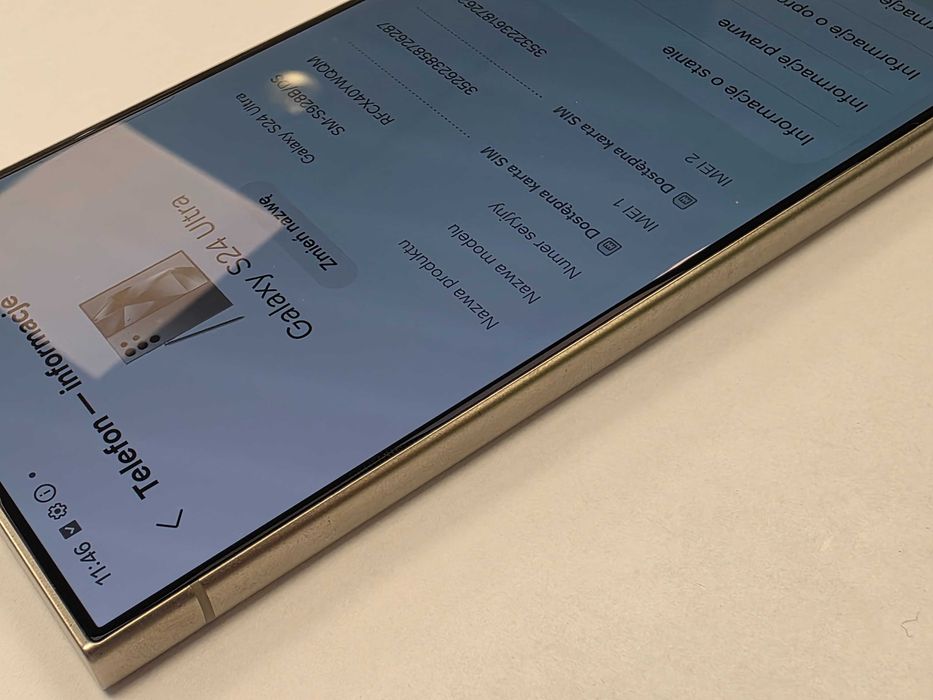 Samsung Galaxy S24 ULTRA Dual SIM/ 12GB/ 512GB/ Titanium Gray/ Grade B/ + ładowarka/ GW 12 MSC
