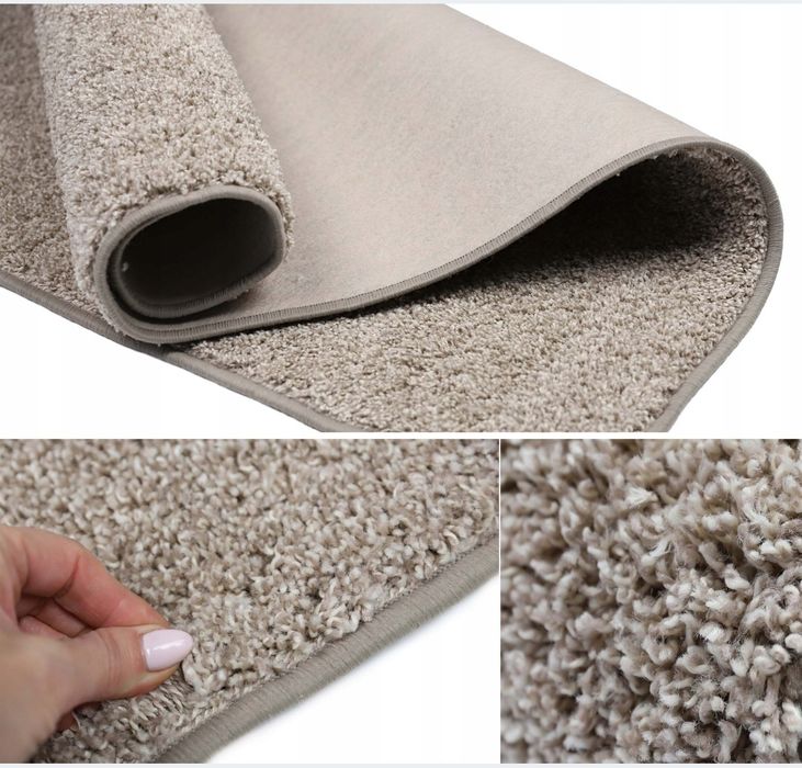 Dywan okrągły Shaggy 200cm