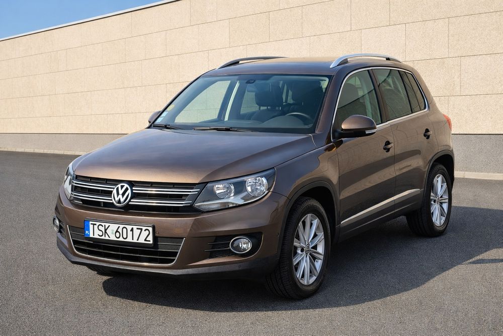 VW Tiguan 2012 | 2.0 TDI 140 KM | Panorama | Skóra | Salonowy Stan