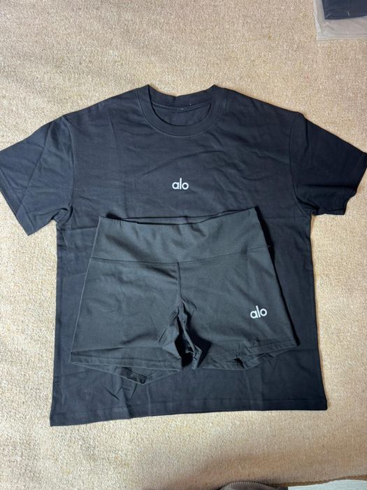 Conjunto de treino Preto Alo