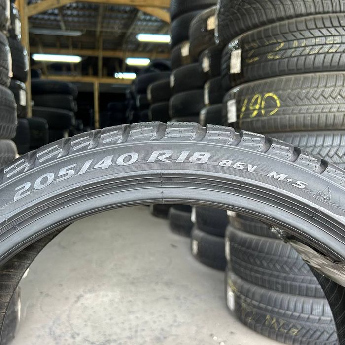 205/40 R18 Pirelli Winter Sottozero 3 резина бу європейська протектор 4 мм комплект 4 шт