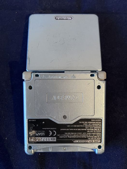 Gameboy advance sp e jogos