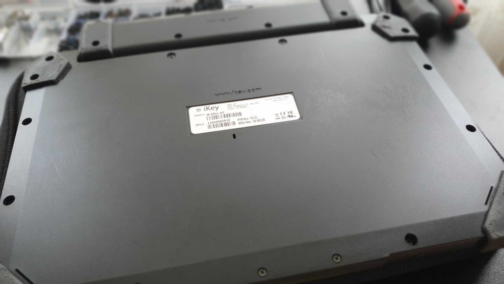 Шарнирная клавиатура iKey для защищенных планшетов Dell Latitude 12 Rugged (модели 7202, 7212 и 7220)