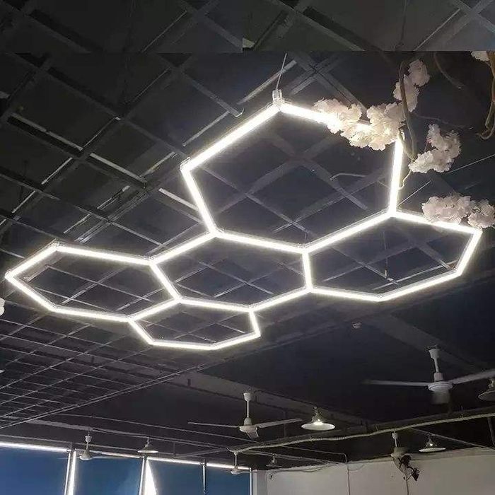Лампи соти світильник гексагональні Лампы соты светильник Лед LED