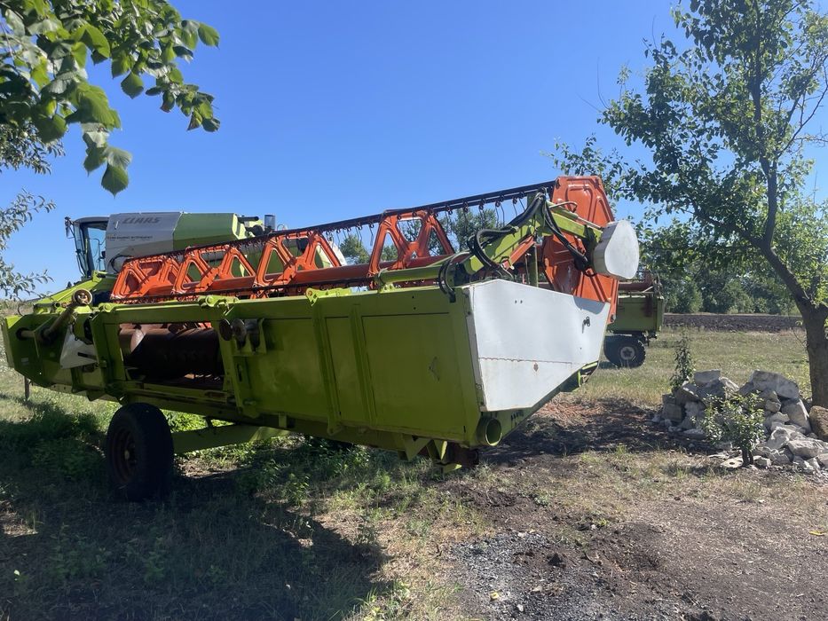 Жатка зернова КЛААС С600, жниварка CLAAS, шир. 6 м, з ВІЗКОМ, 2010 р.