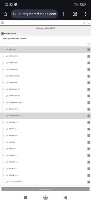 Piasta tylnego koła  Claas 649959.0