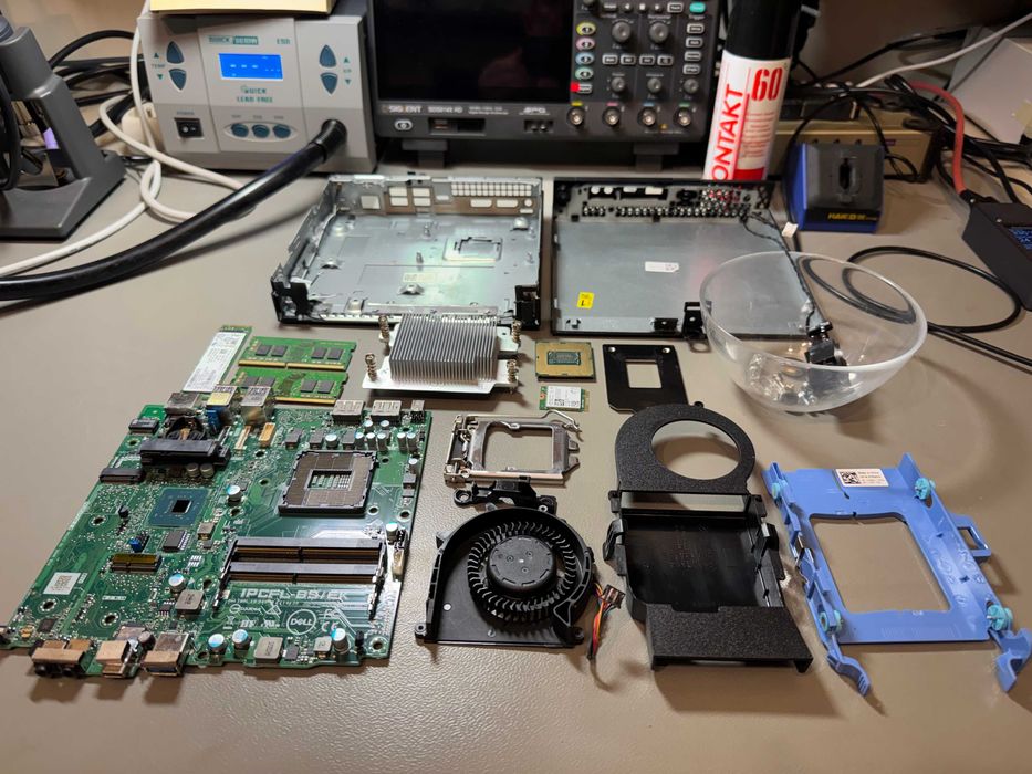 Dell OptiPlex 7060 MFF i5-8500T 8GB 256GB SSD 2xLAN 1G+2.5G Home Lab