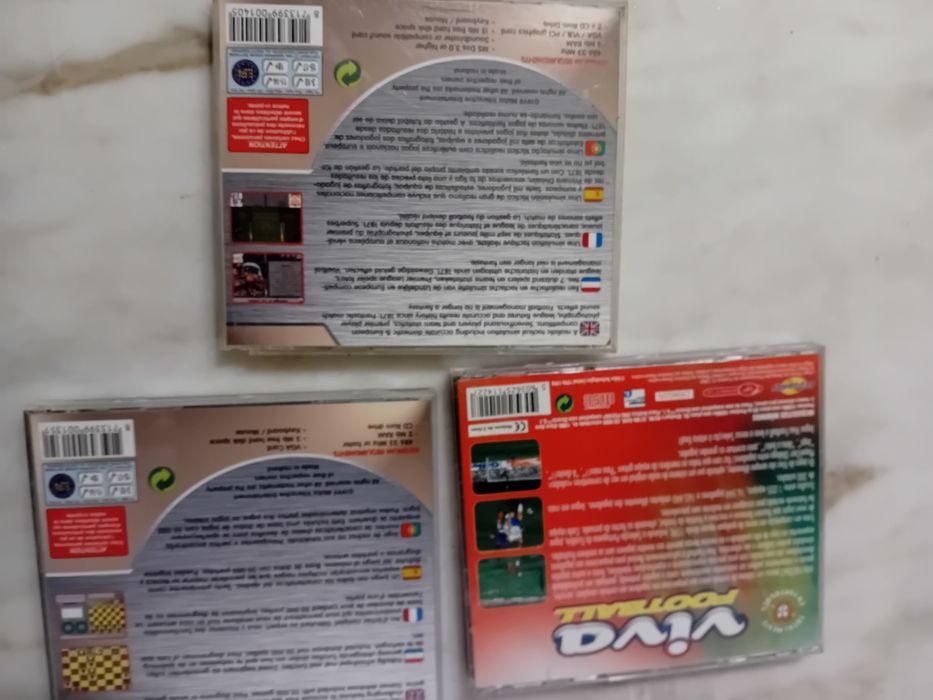 Conjunto de 3 Jogos Pc/Cd Rom