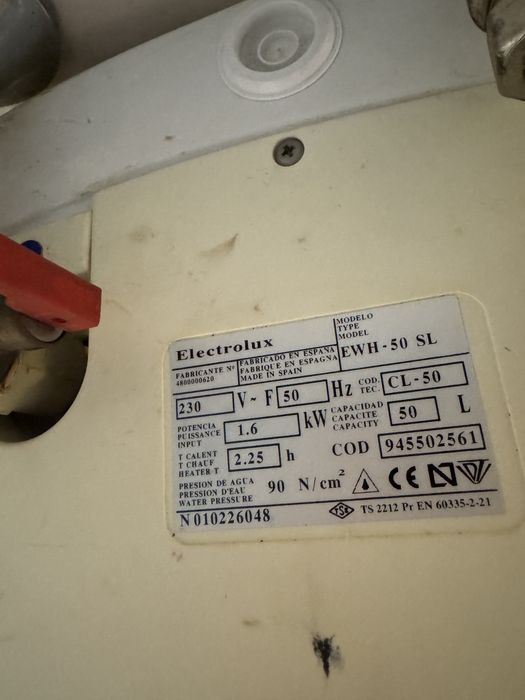 Бойлер electrolux ewh 50 sl