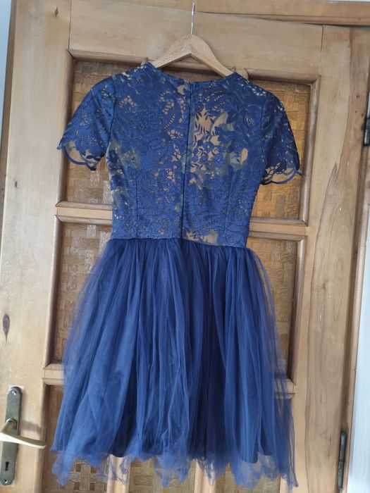 Sukienka granatowa LOU