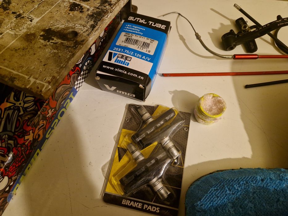 Diversas peças para drift trike