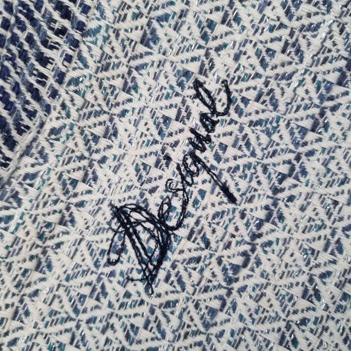 Desigual Boski fantazyjny kolorowy płaszcz