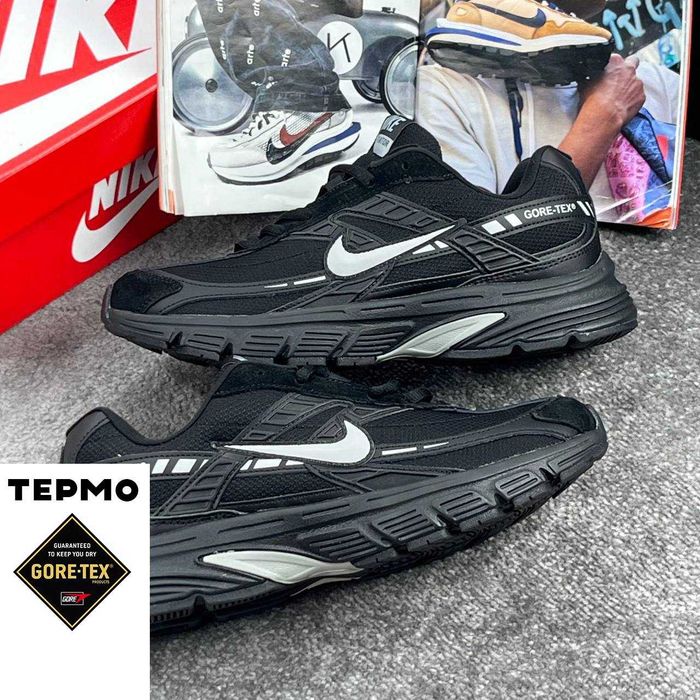 |БЕЗ ПЕРЕДПЛАТИ| Nike Initiator Black White Gore Tex, термо 41-46р