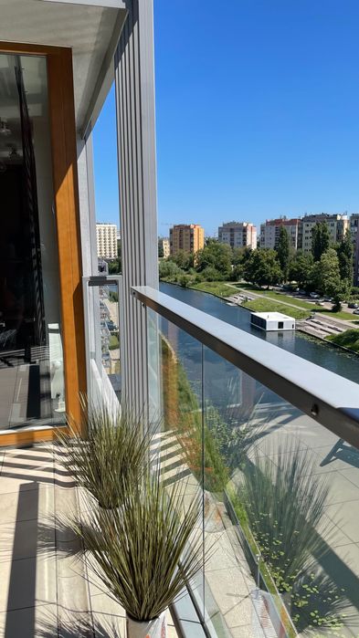 Apartament Jacuzzi Widok na rzekę MotławęGdańsk Jarmark Swiateczny
