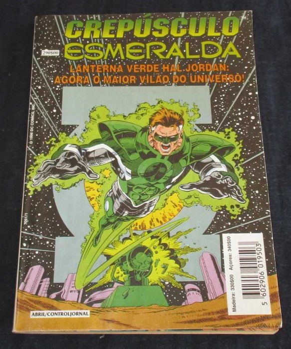 Livro BD Crepúsculo Esmeralda Abril Controljornal