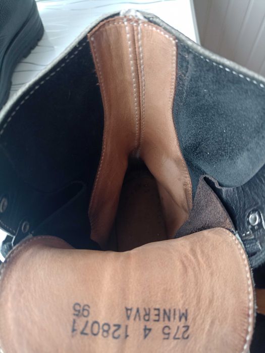 Берцы Meriva (Кожаные)!