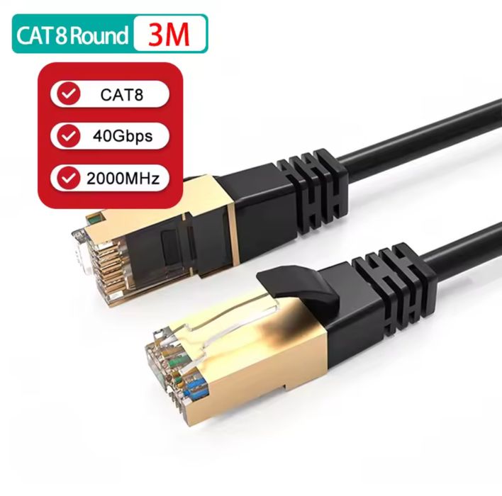 Cabo ethernet ftp cat8 3m64737884580482124