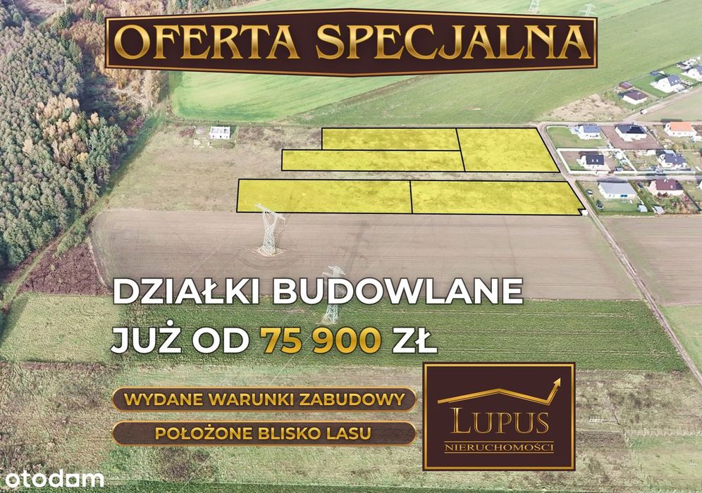 Działki budowlane w Grzędzicach