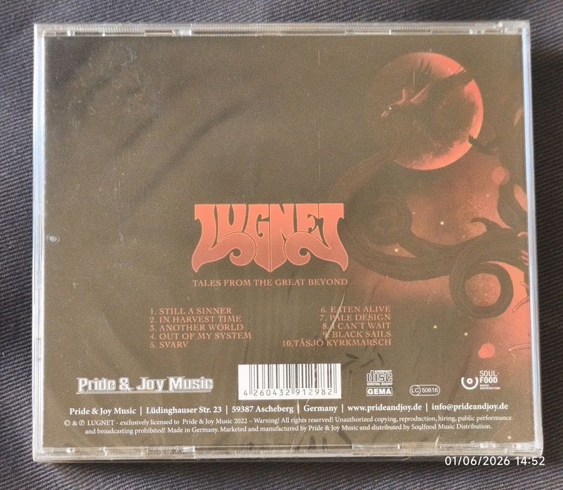 Lugnet - Tales From The Great Beyond CD