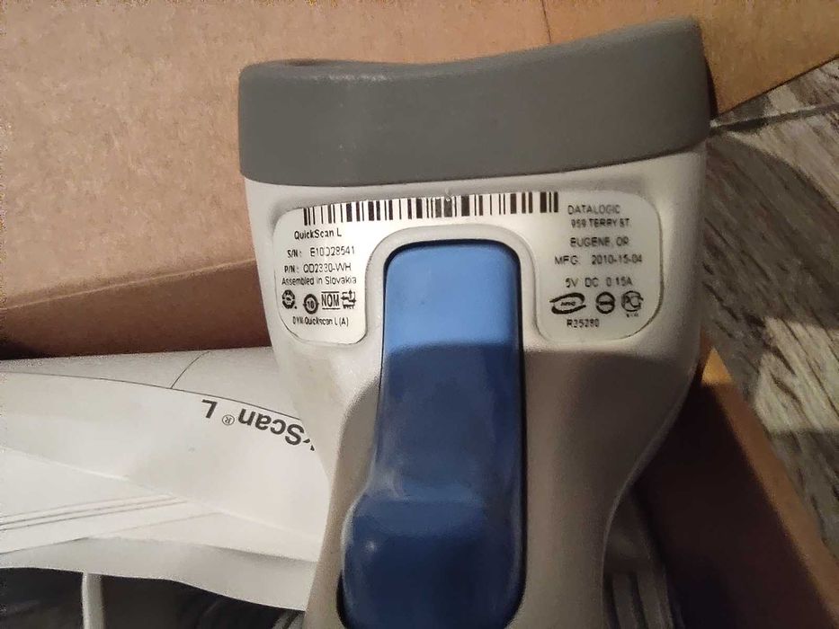 Nowy czytnik kodów Datalogic QuickScan QD2330 (PS/2, komplet)