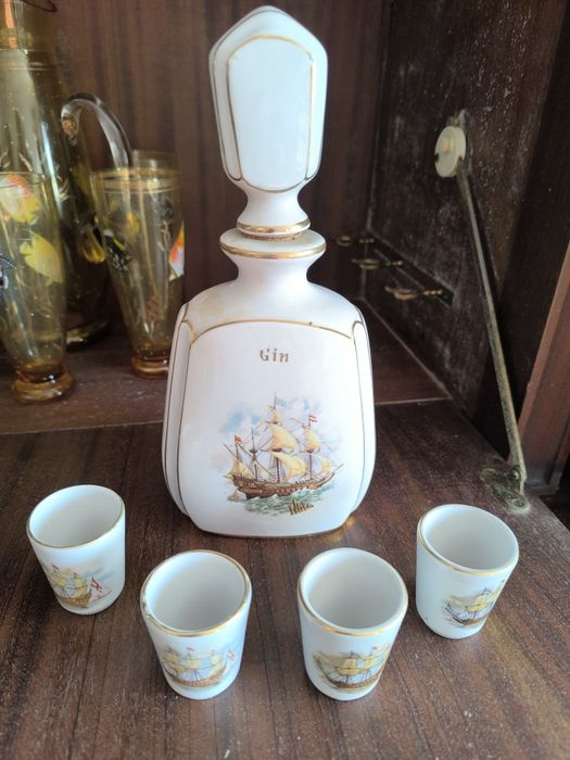 Conjunto para bebida gin Alcobaça