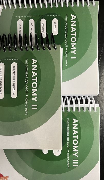 Анатомія, друкований стислий конспект