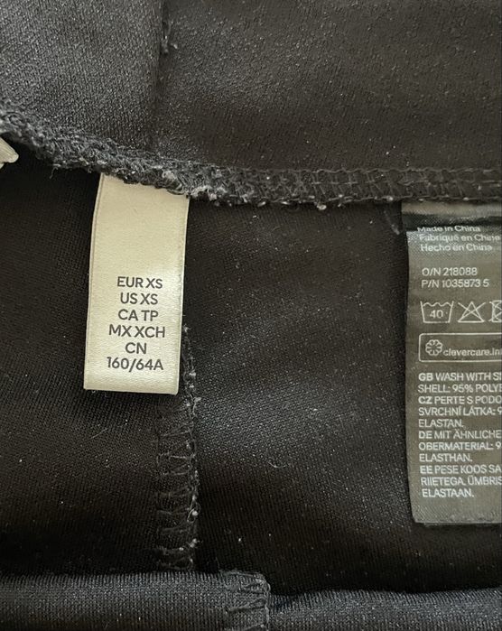 Штани чорні кльош H&M