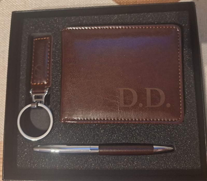 Zestaw prezentowy portfel, brelok