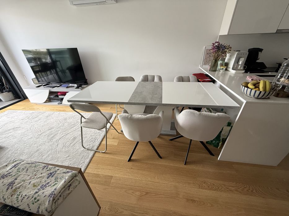 Mesa de jantar extensível