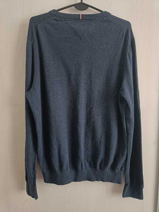 Sweter Męski Granatowy Tommy Hilfiger L