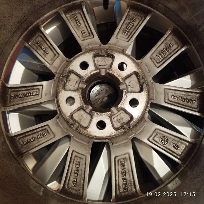 Продам комплект дисків 5х112 VW