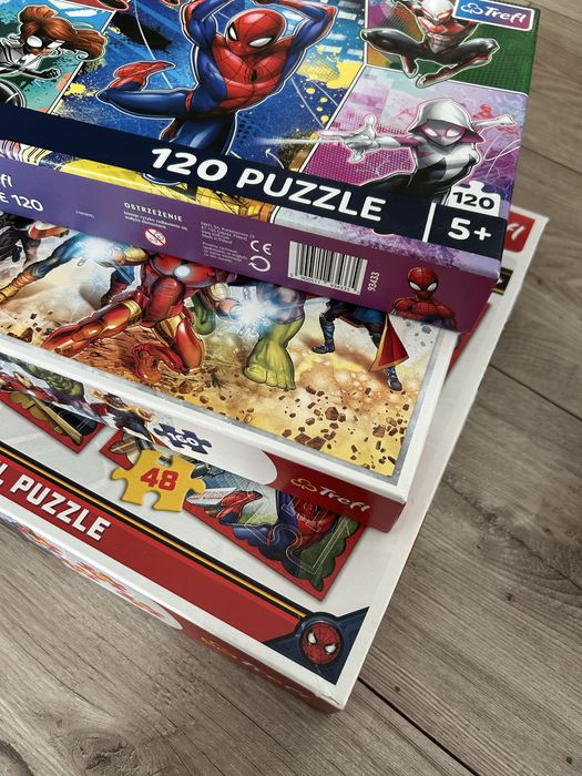 Puzzle Spiderman i Avengers