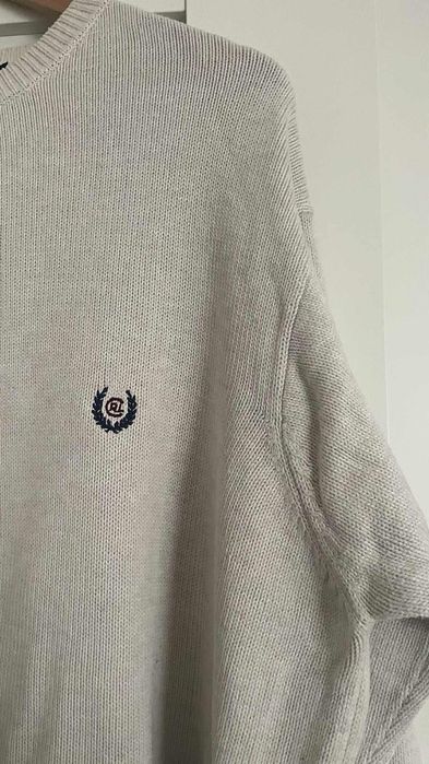 kremowy sweter męski CHAMPS Ralph Lauren L