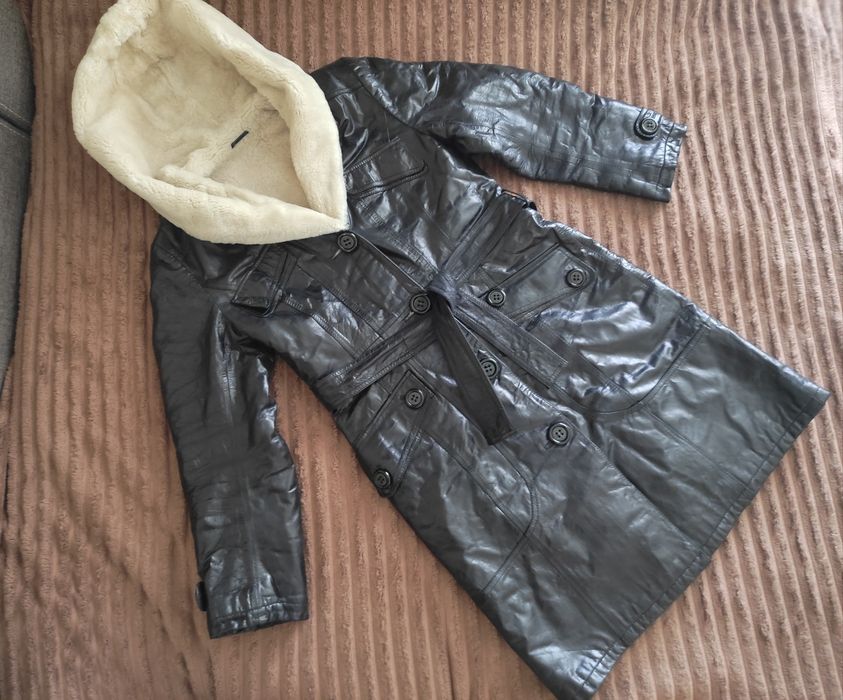 Натуральна жіноча дубленка. Натуральная дублёнка.