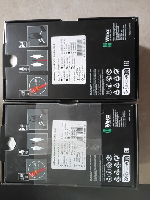 Zestaw Wera Kraftform Kompakt VDE 16 extra slim 1 Tool Finder