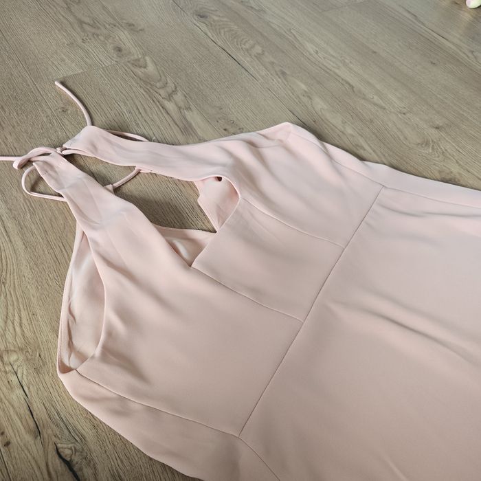 Sukienka Zara mini l 40 morelowa imprezowa