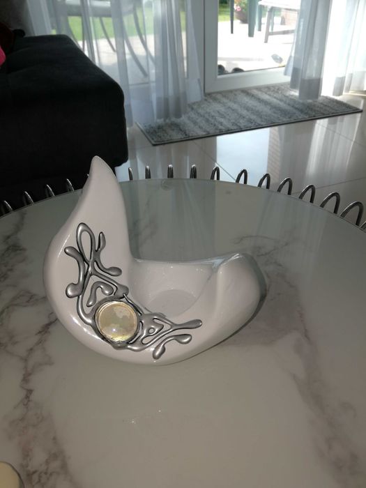 Świecznik że szkła