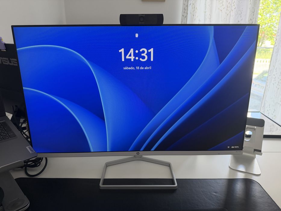 Monitor hp branco458551405871124480