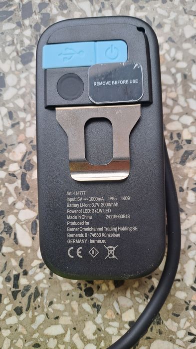 Berner Flex Pocket light 2 in 1