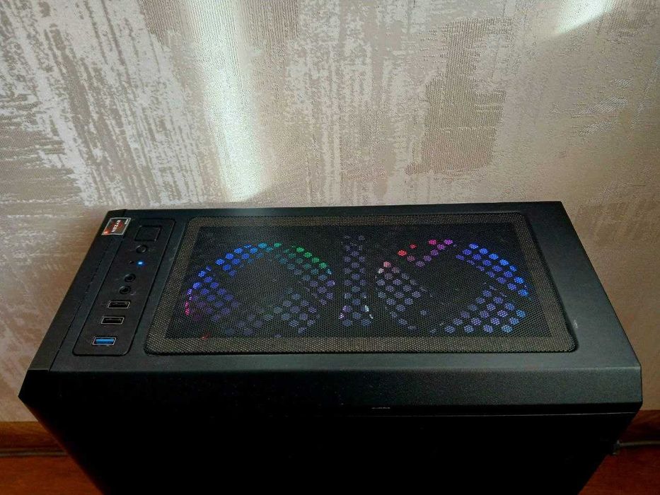 Готовий ігровий ПК: Ryzen 5 2600 / GTX 1660 / 16GB RAM / SSD + HDD