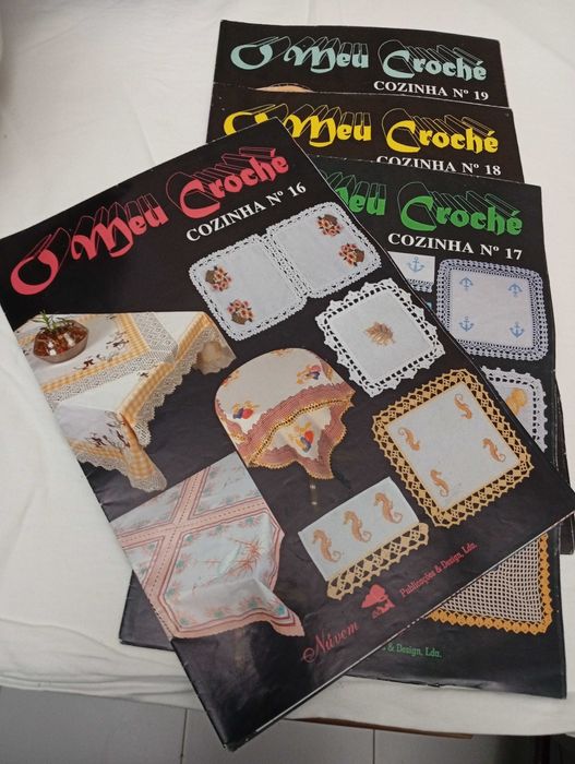 4 Revistas de Croché