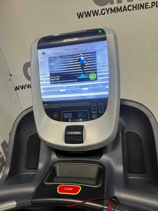 Bieżnia Precor TRM 865 Blue P80 TV po serwisie gwarancja