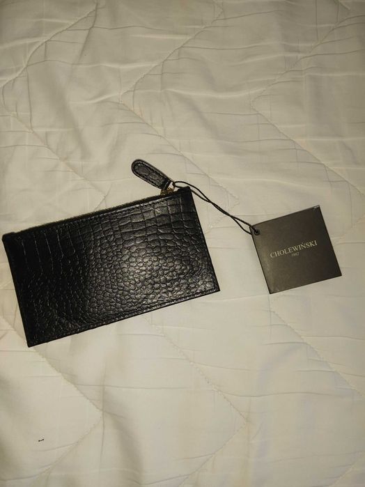 Portfel,etui skórzane_Cholewiński_nowe