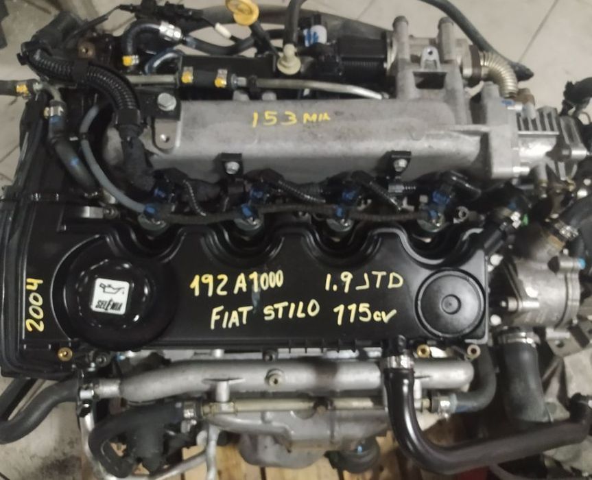 Motor 1.9jtd 115cv Fiat Stilo 192A1 caixa 5 velocidades C605
