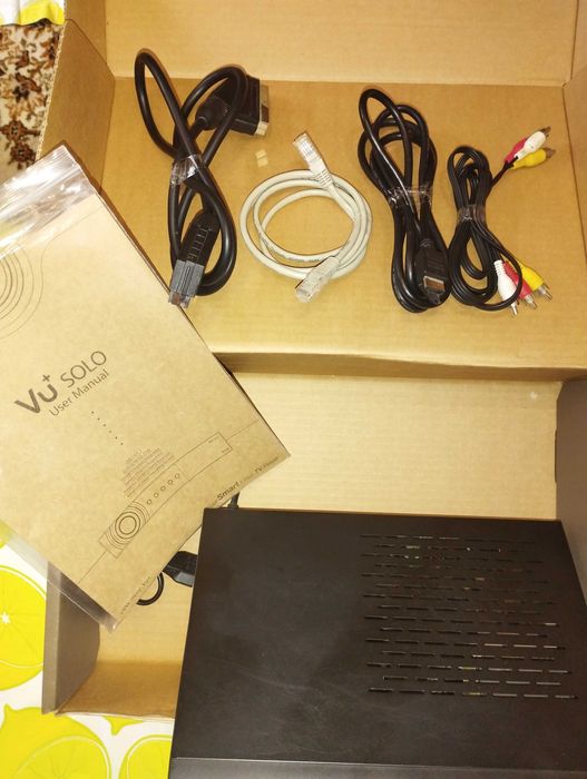 Спутниковый ресивер цифровой VU+SOLO. 2USB PVR Ready