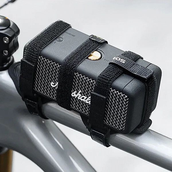 Pasek rowerowy z rzepem Rockbros na głośnik Bluetooth lub bidon - czar