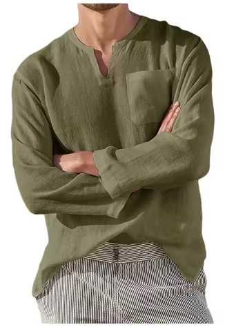 Nowa męska koszula letnia khaki rozmiar XXL