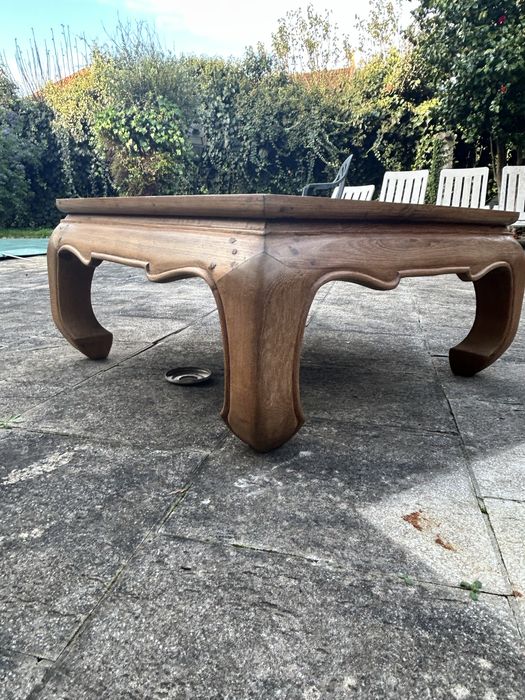 Mesa de centro vintage Madeira Tailandesa