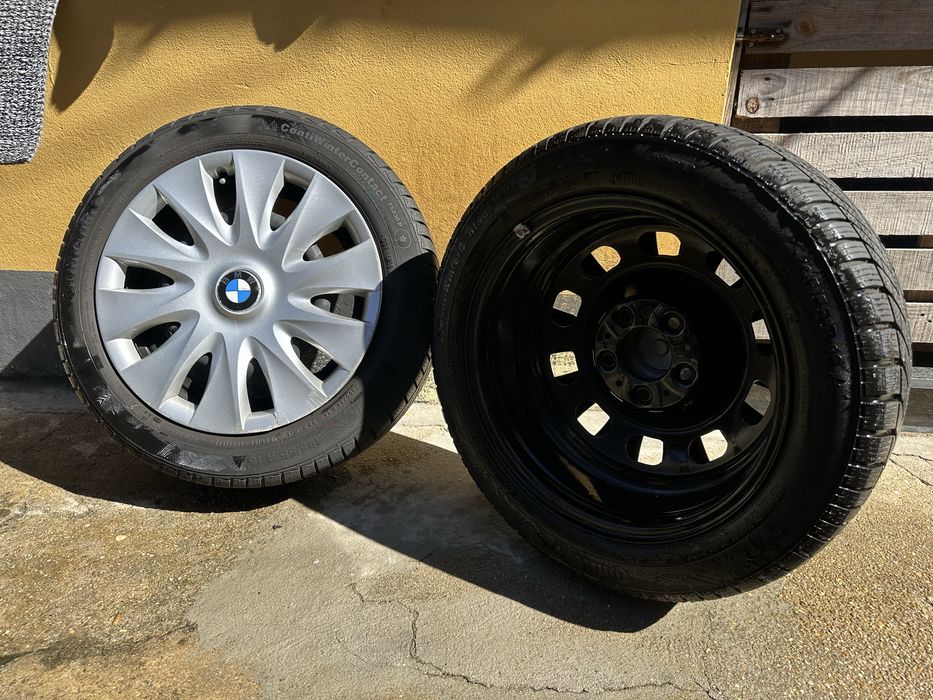 Pneus de neve Intercontinental c/ tampas BMW