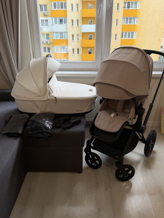 Cybex Priam 4.0  2в1 Off White | Cozy Biege